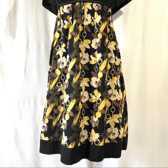 Bauhaus Fraulein Floral Print Peasant Dress - Picture 3 of 8